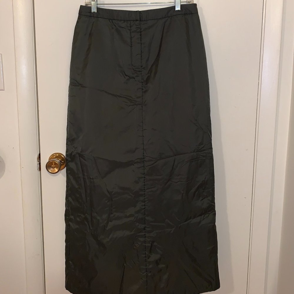 Women's Long Parachute Puffy Long Maxi Skirt
